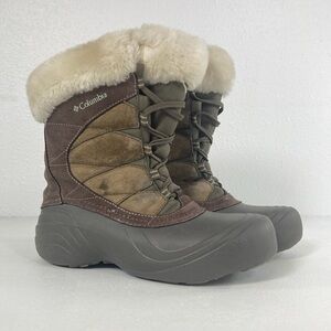 Columbia Women Sierra Summette Techlite Insulated Boots Size 9 Heavy Thermolite